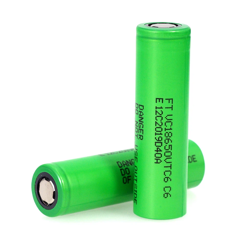 

VTC6 3.7V 3000 mAh 18650 Li-ion Battery 20A DischargeVC18650VTC6 Toy Flashlight Tools E-cigarette rechargeable batteries