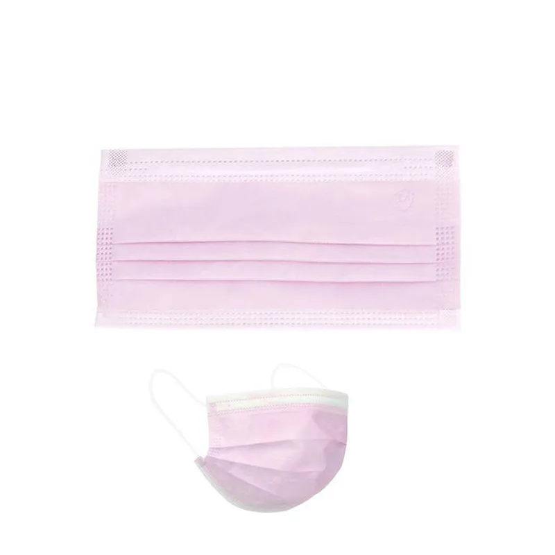 50pcs/bag Disposable Mouth Mask Non-woven Face Mask Anti Dust Mouth Nose Cover Medical Respirators Unisex