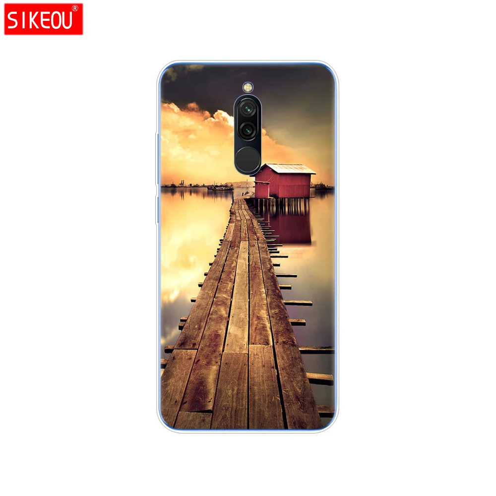 33990 Силиконовый чехол для xiaomi redmi 8 чехол s полная защита мягкая задняя крышка из ТПУ на redmi 8 бампер hongmi 8 чехол для телефона coque cat - Цвет: 33990