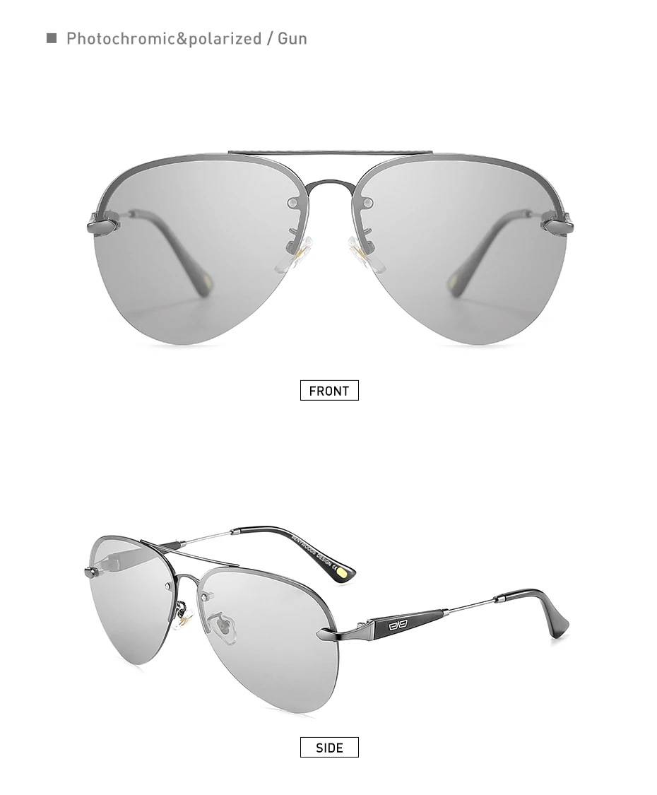 CAPONI Avation, мужские солнцезащитные очки, поляризованные, сплав, анти-отражение, солнцезащитные очки, обесцвечивание, водительские оттенки, для мужчин, UV400, BS6179