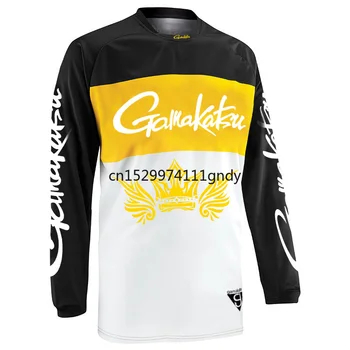 

Gamakatsu Anti-sweat Fishing T Shirt Outroor Fishing Sports Wear Cycling Clothes Sun Protection Fishing