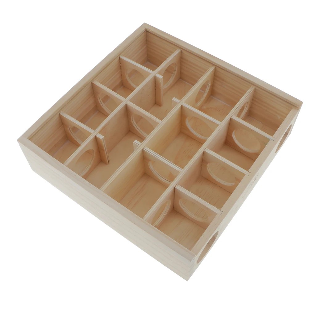 Small Animals Playground Hamster Hut Hideout Maze Tunnel Toy Gerbil Chinchilla