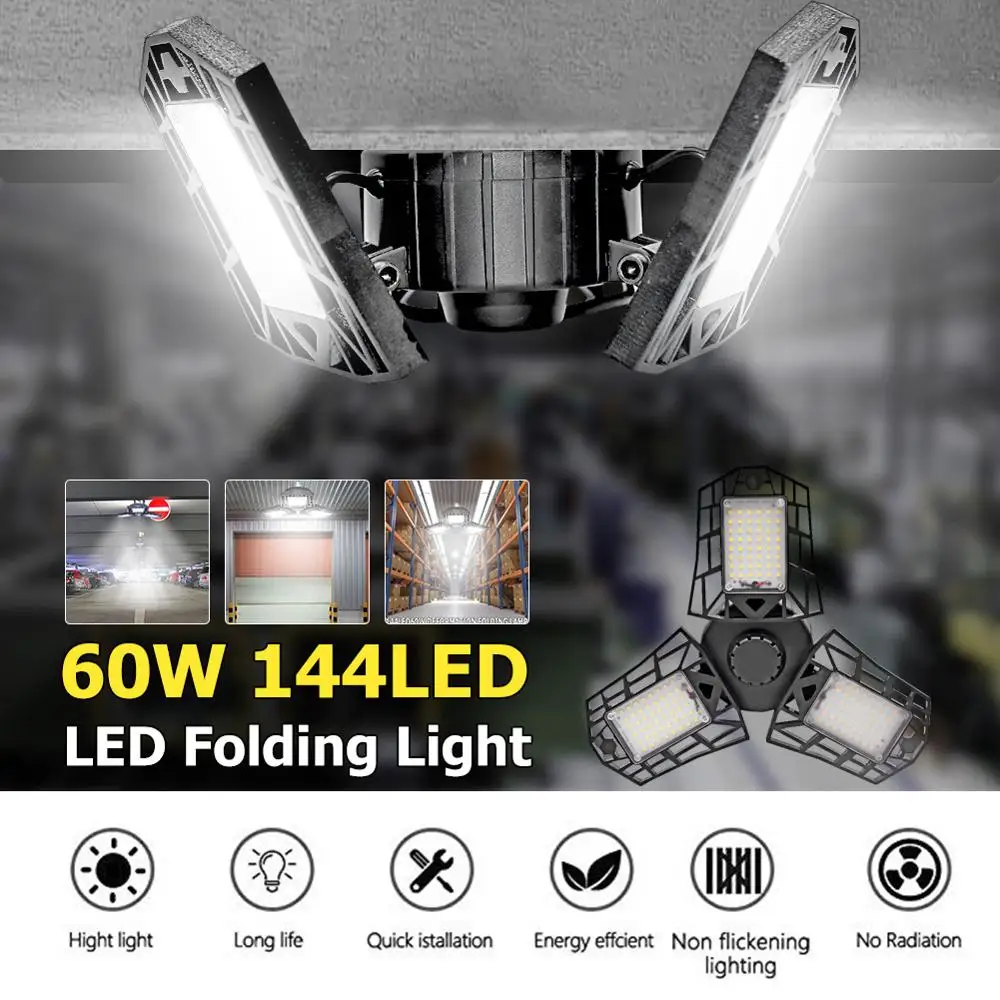 E26/E27 144LED 60 Вт Железный человек деформационный складной светильник креативная Подвесная лампа для спальни домашняя Ночная лампа дропшиппинг