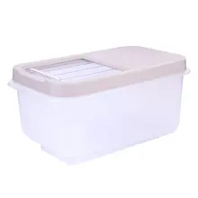 Влагостойкий кухонный прозрачный рисовый шкаф контейнер для риса бытовой загруженный рисовый цилиндр поверхность цилиндр зерновая коробка