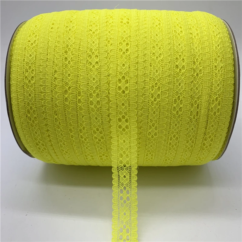 Yellow 5 ярдов 20 мм кружевная лента ручной работы вышитая кружевная отделка Лента ручной работы кружевные украшения DIY швейная ткань французская кружевная ткань - Цвет: Yellow