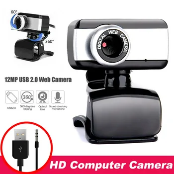 

USB2.0 HD Webcam Camera Web Cam With For Computer PC Laptop Digital HD Video Camera Practical Camera In Stock Fast delivery