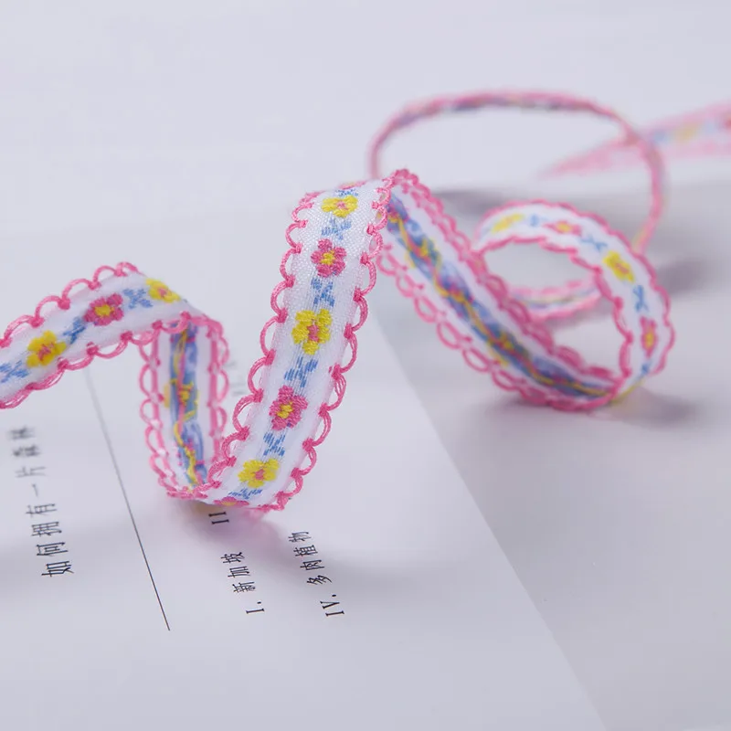 Новинка 12 мм(1/2 '') 20 ярдов в этническом стиле кружевная лента с вышивкой DIY национальный костюм вручную аксессуары для одежды Лента кружевная лента