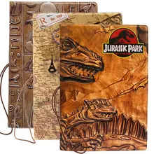 Модный мультяшный динозавр Обложка для паспорта, кошелек, сумка для путешествий, аксессуары для женщин, искусственная кожа, ID адрес, держатель, портативный чехол для посадки
