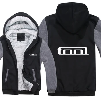 

Tool Band Hoodies Men Fashion Wool Liner Jacket Rock Roll Band Tool Sweatshirts Hoody