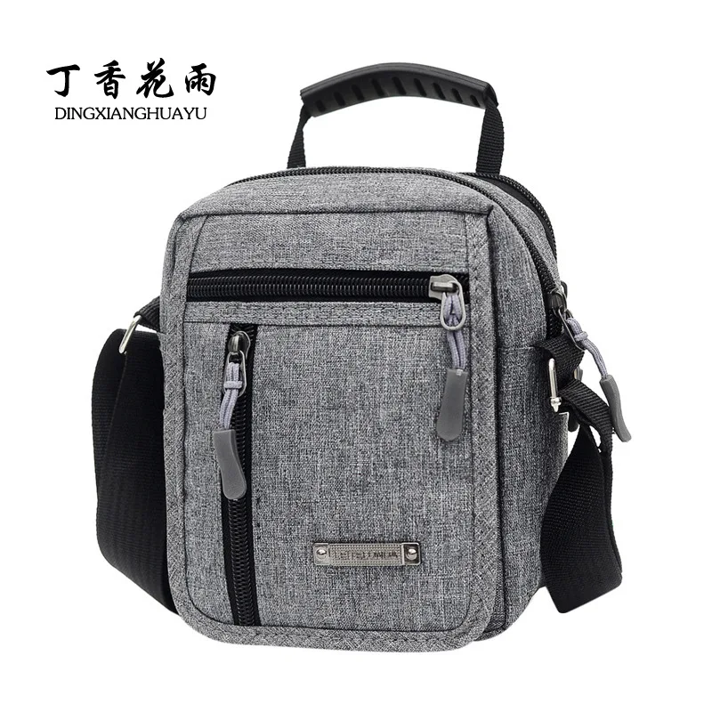 

New Style Listed Men Small Shoulder Bag Nylon Bag Backpack Multi-functional Outdoor Casual Summer Single-shoulder Crossbody Bag