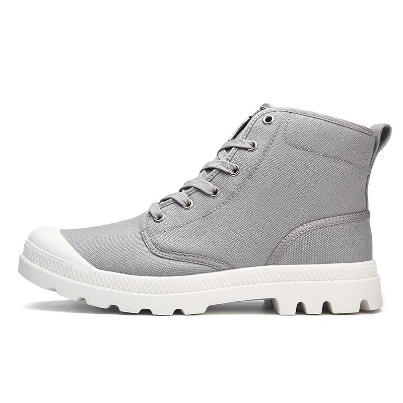 

Skyaxmoto Men Hiking Shoes Waterproof Canvas Shoes Climbing & Fishing Shoes New Popular Outdoor Shoes Men High Top Winter Boots
