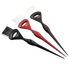 3 шт./компл. мягкие и жесткие двухслойные кисть для окрашивания волос расчески для окрашивания волос Парикмахерская набор Инструменты для укладки волос