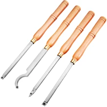 Lot 3 pcs Metal Chisel 1//4/" Wide Tip Carbide Tool Hex Shank