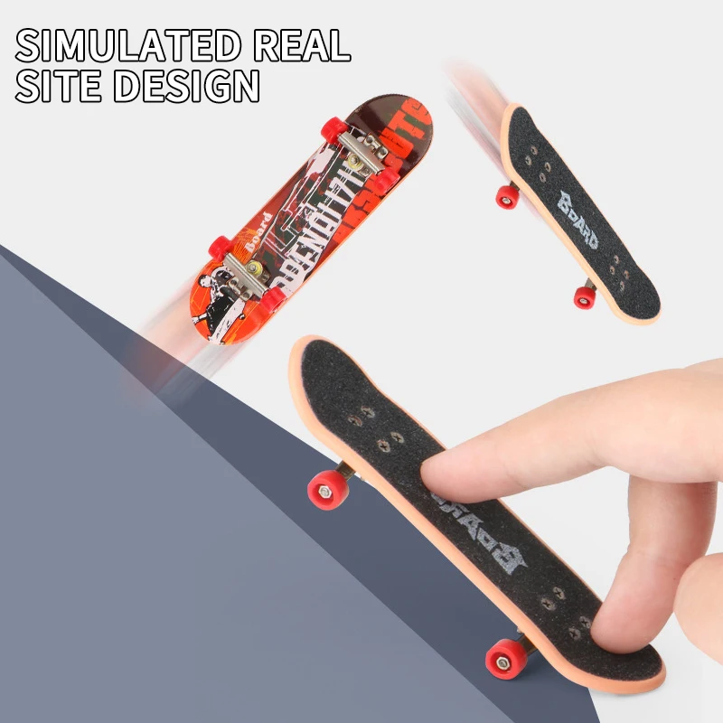 

Finger Board Tech Truck Mini Skateboards Alloy Stent Party Favors Gift Wooden Fingerboard Toy Professional Stents Fingers Skate