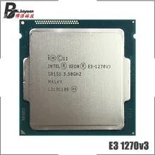 Intel Xeon E3-1270 v3 E3 1270 v3 E3 1270v3 3,5 GHz Quad-Core ocho-Hilo de procesador de CPU L2 = 1M L3 = 8M 80W LGA 1150
