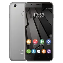 Originele Oukitel U7 Plus 2Gb 16Gb Android Smartphone Vingerafdruk Identificatie 4G Lte 13.0MP 5.5 ''Otg Mobiele smart Mobiele Telefoon
