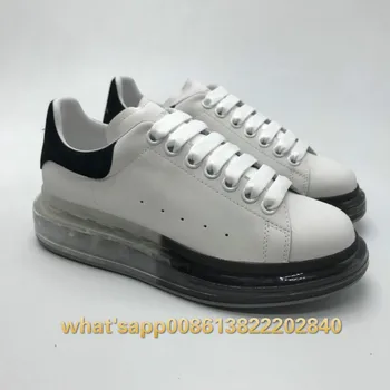 

2020 ANNA-MC designer men women flat causual sport shoes air cushion walking shoe true leather suede tail sneakers size 36-45