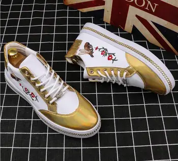 

Best selling traditional luxury casual shoes, embroidered letters,bees, mens shoes womens design shoes