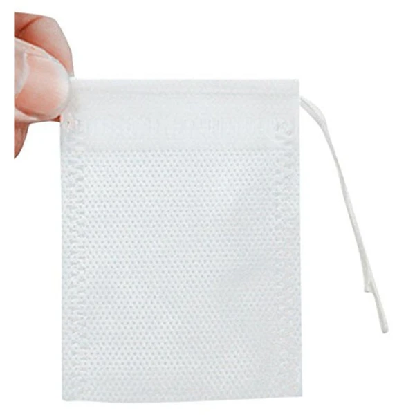 

Disposable Drawstring Seal Filter Empty Paper Tea Bags(Set of 200)