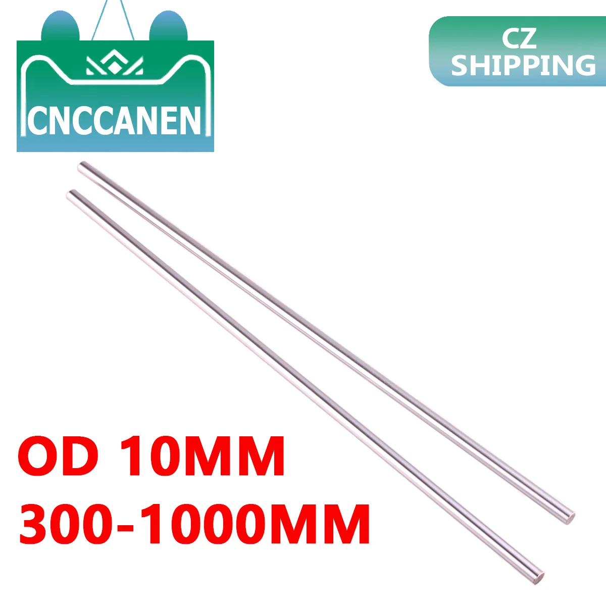 8mm O.D Hardened Rod Pre-cut length 1000mm 3D printer CNC