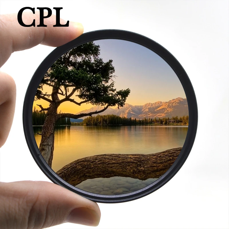Knightx Cpl Polarizing Filter For Canon Sony Nikon 400d D5300 1300d