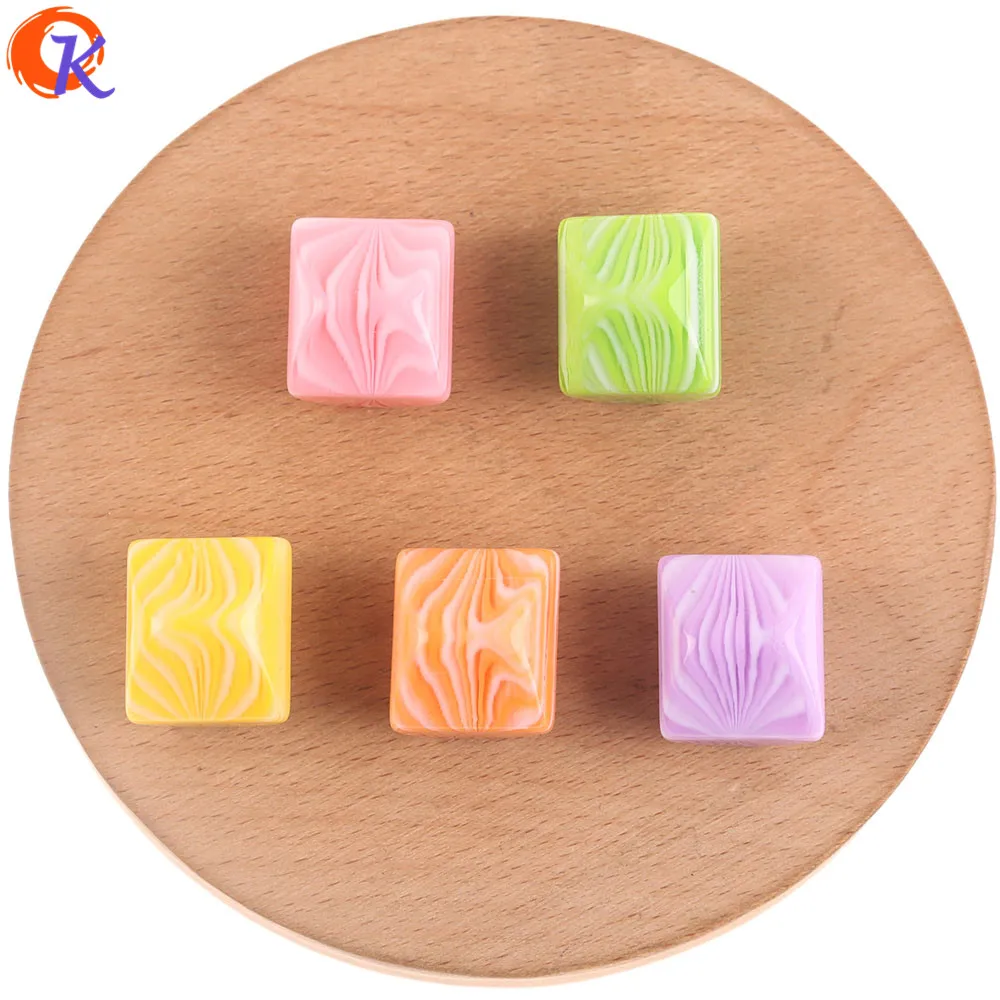 

Cordial Design 16x18MM 100Pcs Hair Jewelry Accessories/Resin Beads/DIY Beads Making/Marble Effect Bead/Hand Made/Jewelry Making