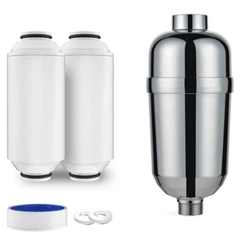 

Shower Filter, 8 Stage Shower Head Filter for Hard Water, Shower Water Filter with Replaceable Filter Cartridges, Showerhea