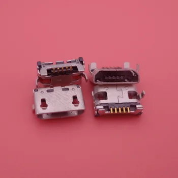 

100pcs New Micro USB Jack for Lenovo A370 A788T S930 S910 A3000H A5000 A656 A7600 Socket charger connector dock port plug