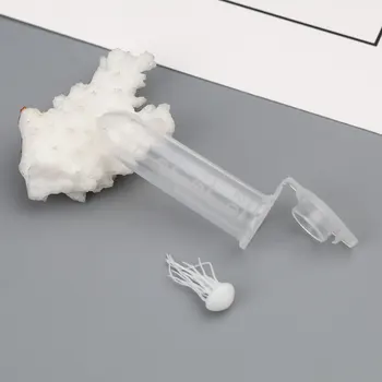 

Plastic Resin Jewelry Craft Filling Material White Jellyfish DIY Crystal Eepoxy Plastic Enclosure Handemade Tool , 1 Piece