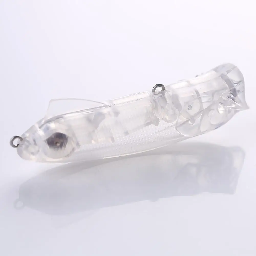 Рыболовные приманки Неокрашенные Пустые жесткие ABS DIY кренкбейты гольяны Поппер