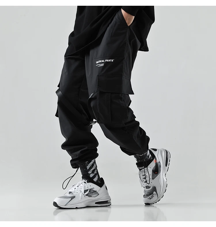Панталоны карго hombre панк брюки свободные erkek kargo pantolon kpop хип хоп ulzzang брюки мужские harajuku modis уличная одежда брюки