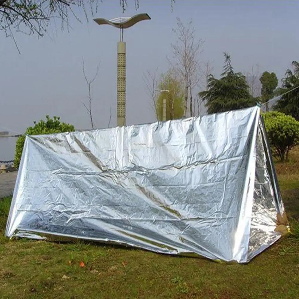 MeterMall Tents Outdoor Camping Emergency Canopy Exhibition Tents Camping Survival Tools Warm Reserve Camping Tents