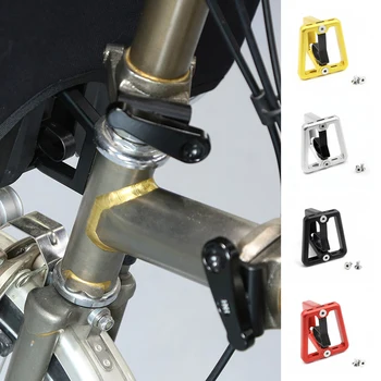 

Portable Lightweight Bicycle Front Carrier Block For Folding Bike Carry Bag Practical Upgrade Parts