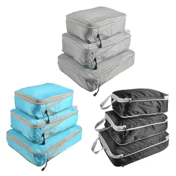 

Portable Travel Organizer Clothes Storage Bag Compressed Waterproof Nylon Luggage Case Household Durable Organizing Packing Case