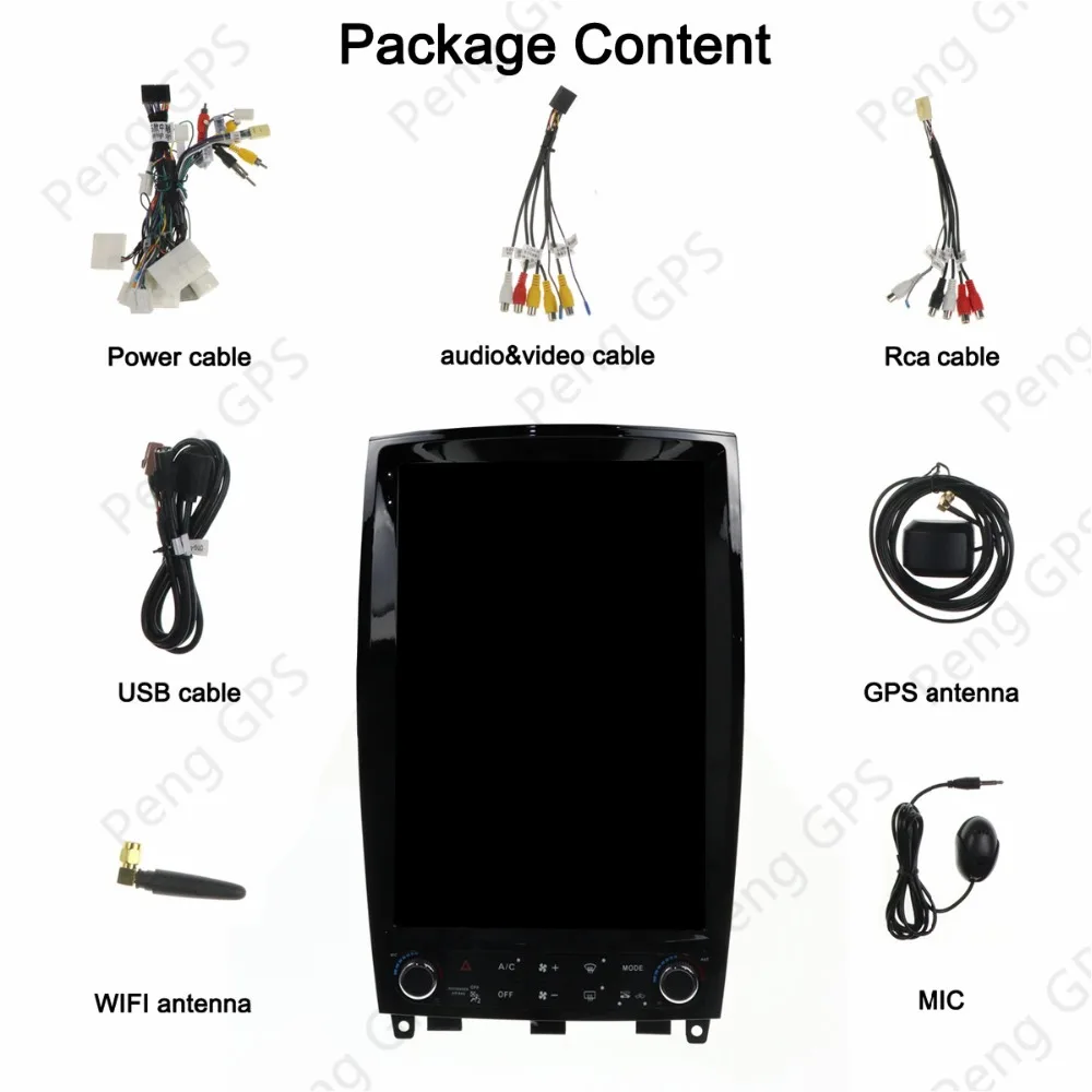 4G+ 64G Android 9,0 автомобильный gps-навигация, dvd-плеер для Infiniti QX50- Tesla стиль 10,4 дюймов головное устройство