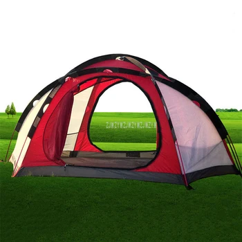 

NEW 5-6 Person Camping large Beach Tent Fishing Hiking Rainproof UV-proof Family Travel Big Tent For Outdoor 310*240*145cm