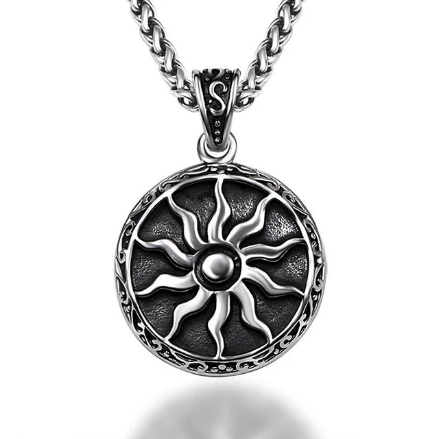 Vintage Apollo Amulet Sun God Pendant 
