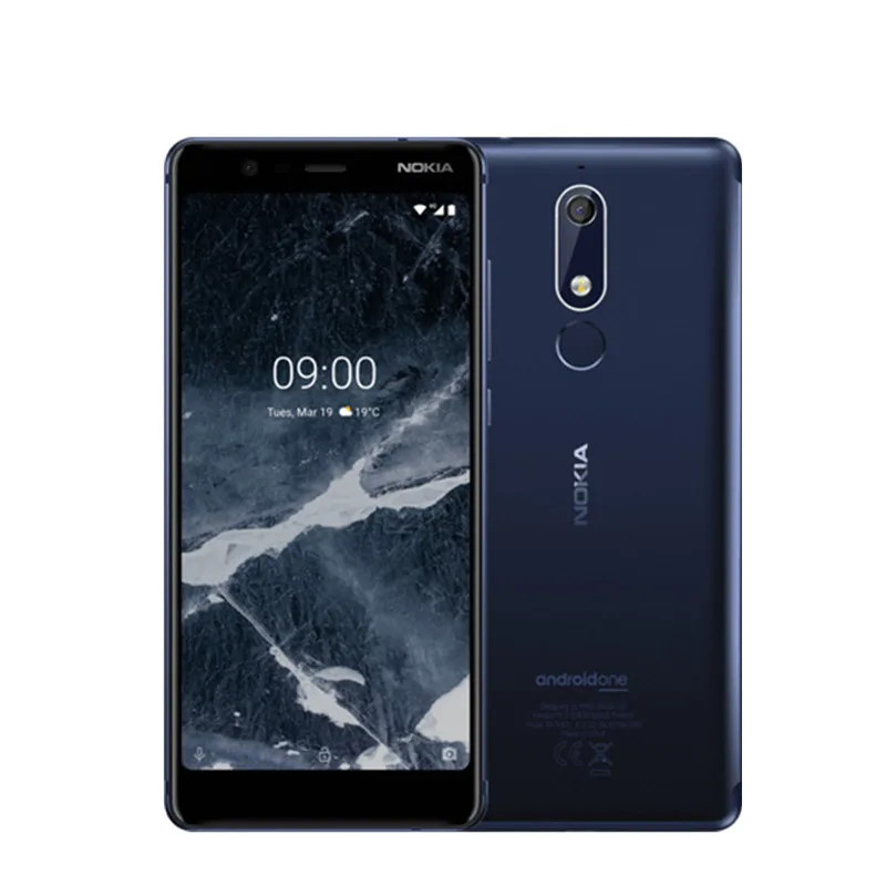 Мобильный телефон Nokia 5,1 4G с глобальной версией, 3 ГБ, 32 ГБ, 5,5 дюйма, ips дисплей, 16 МП, камера 8 Мп, восьмиядерный смартфон MT6755S на базе Android 9 Pie