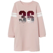 Модное осеннее платье с единорогом; Повседневное платье принцессы для маленьких девочек; детский праздничный костюм; Детские платья для девочек; одежда; Vestidos