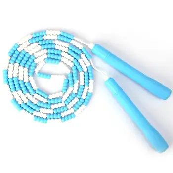 

Jump Rope Plastic Beaded Segmented Training Workout Skipping Rope