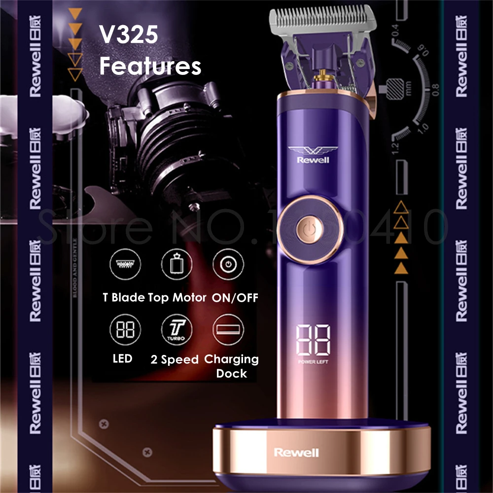 Rewell V325 ̹߻  Ŭ, 15W    Ʈ,  LCD ÷, 5  ̼  ̹ 