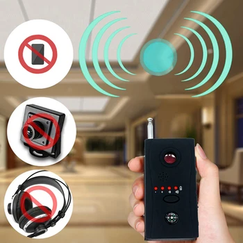 

Multi-Function Wireless Camera Lens Signal Detector CC308+ Radio Wave Signal Detect Camera Full-range WiFi RF GSM Device Finder