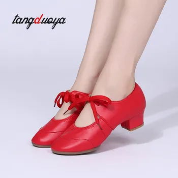

Adult professional dance shoes ladies dance hall Latin dance shoes high heel women's shoes with shallow mouth modern dance shoes