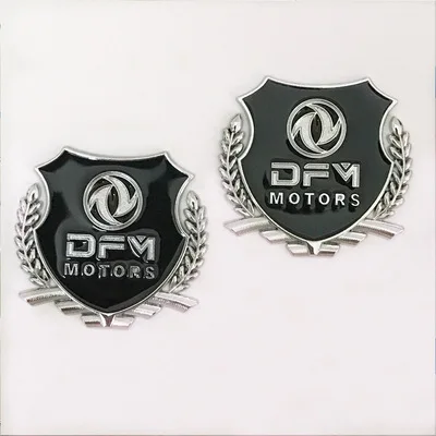 A Для DFM, Dongfeng, автомобиль Пшеница Спайк эмблема тикер - Название цвета: A