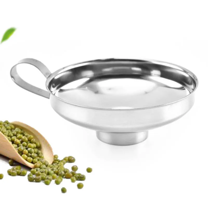 

Steel Wide Mouth Funnel Salad Sauce Large Funnel Thickening Funnel Multifunctional Leakage Jam Diameter Oil House
