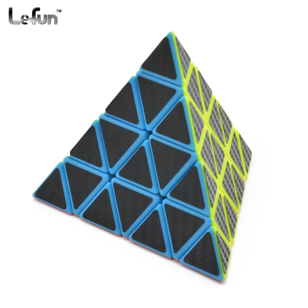 

[Music Party Fourth-Order Carbon Fiber Pyramid] 4-Order Special Shape High Difficulty Pyramid Smooth Adhesive Paper Educational