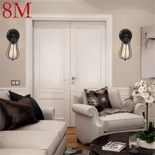 Applique murale rétro classique à LED, 8M, luminaire décoratif pour Loft, couloir de maison