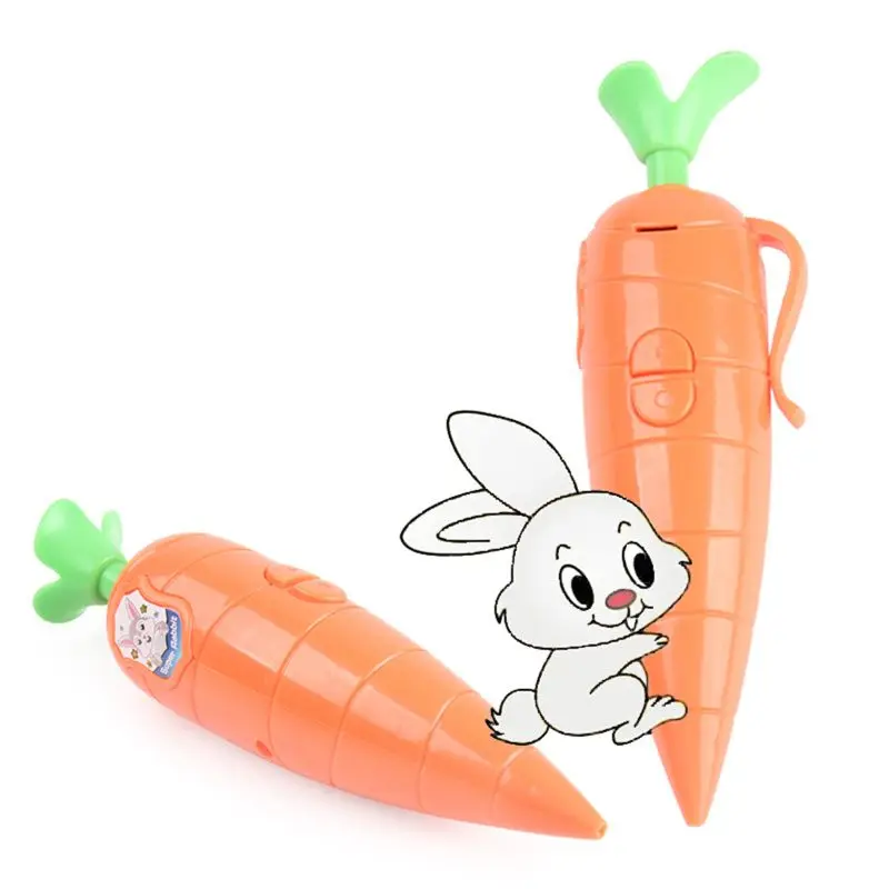 Kids Carrot Recorder Pen Toy Also As Cute Ballpoint for Boys GirlsCute radish recording and playback | Игрушки и хобби