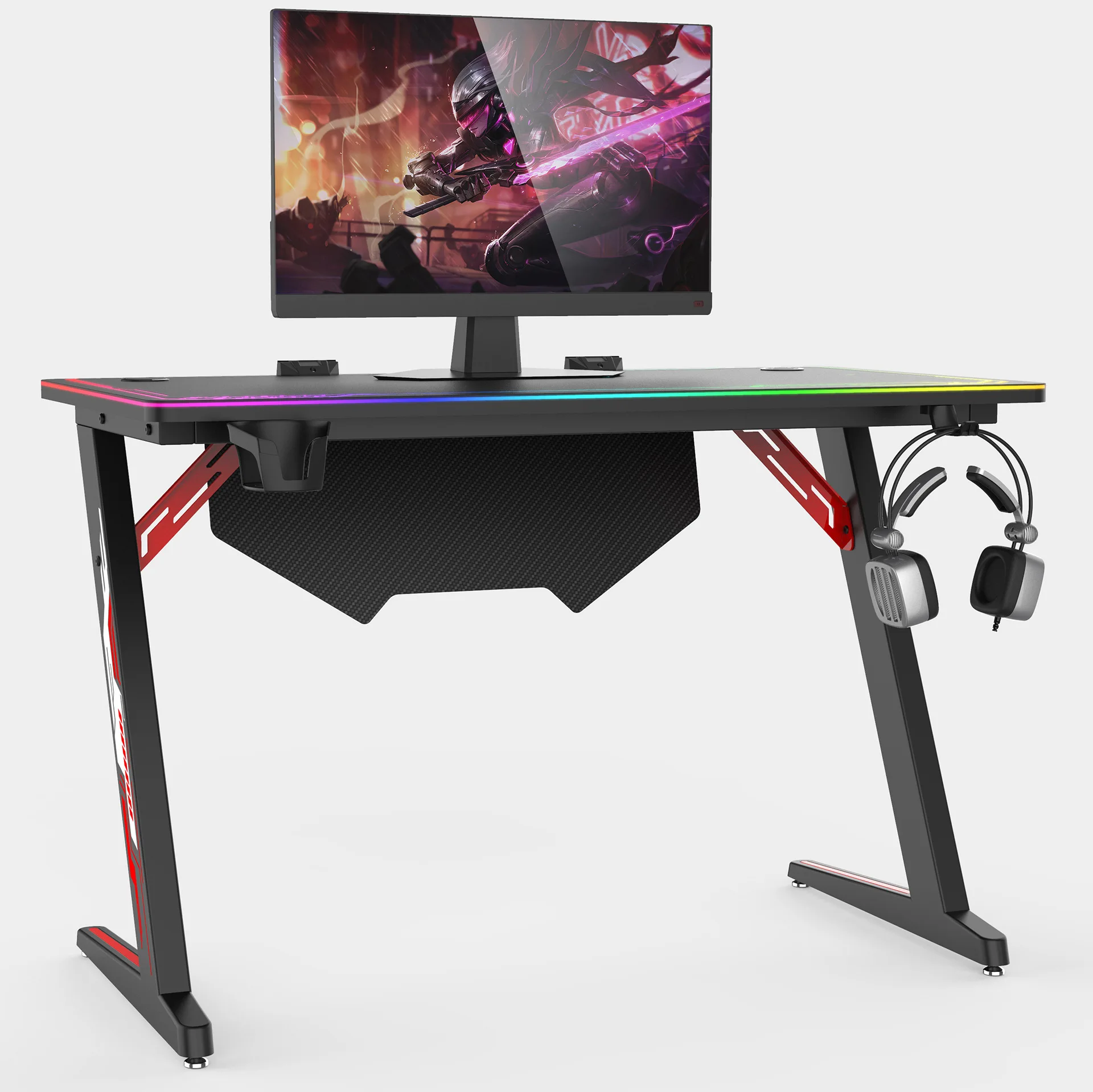 Роскошный Электронный Спортивный компьютерный стол, настольный компьютер, специальный Настольный RGB светильник, классный игровой стол, домашний стол, Интернет-барный стол