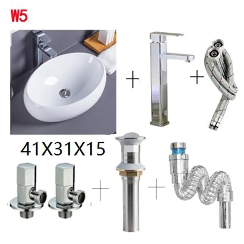 MODEL L Waschtisch чаша Саль водяной Bassin Wastafel Vanity собре Encimera De Туалет умывальник Куба поо Banheiro Ванная комната раковина - Цвет: MODEL L